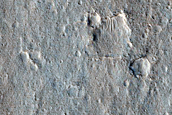 Crater Floor and Rim in Margaritifer Terra
