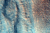 Troughs in Acidalia Planitia
