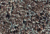 Intercrater Plains Deposits in Tyrrhena Terra
