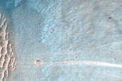 Tyrrhena Terra Crater Floor Deposit
