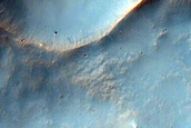 Small Crater Northeast of Hellas Planitia