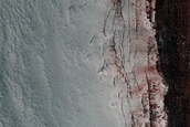 North Polar Site to Monitor Defrosting on Dunes
