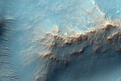 Small Crater Northeast of Hellas Planitia
