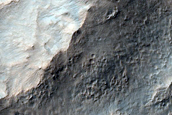 Megabreccia on Crater Floor
