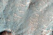 Layers and Grooves in Margaritifer Terra
