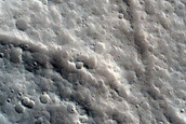 Channels on Northwest Alba Patera
