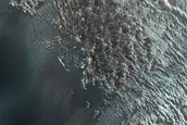 Dunes in Northern Mid-Latitude Crater
