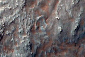 Distal End of Large Fan in Northern Porter Crater
