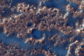 Sample Lavas in Daedalia Planum
