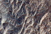 West End of Light-Toned Mound in Tithonium Chasma

