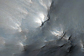 Daedalia Planum Crater Rim
