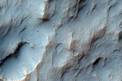Crater Rim South of Sirenum Fossae
