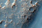 Terrain Northwest of Schaeberle Crater
