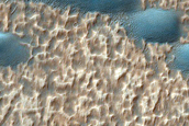 Noachis Terra Sand Dune Topography
