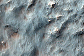 Northeastern Continuous Ejecta at Istok Crater
