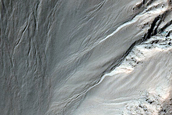 Crater with Steep Slopes

