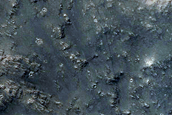 Fan Feature Near Memnonia Sulci

