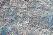 Contact Between Olivine-Rich Plains and Ejecta in Terra Sirenum
