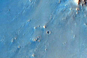 Crater South of Jezero Crater
