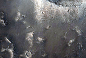 Small Impact Crater in Elysium Region