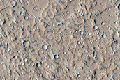 Candidate Recent Impact Site