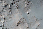 Possible Phyllosilicates in Crater Wall Near Mare Serpentis