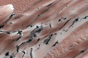 Seasonal Changes of Chasma Boreale Megadunes