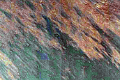 Sirenum Fossae Crater Rim Intersection with Graben
