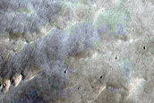 Crater Rim Apron Subparallel Forms