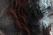 Monitoring of Steep Scarp in North Polar Layered Deposits Trough