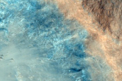Knob in South Syrtis Major Region