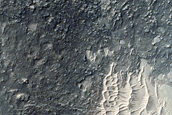 Monitor Steep Crater Slopes Near InSight Lander
