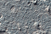 Ridged Landforms in Noachis Terra South of Greeley Crater