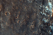 Flow Fronts Southwest of Hydrae Chasma