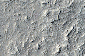 Lower Mound of Gale Crater Downrange of MSL Landing Site