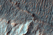 Alluvial Fans in Coprates Chasma