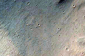 Fresh Crater Upstream of Parana Valles