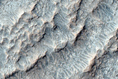 Intercrater Plains in Tyrrhena Terra
