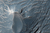Melas Chasma Wall Intermediate or Light-Toned Layered Material