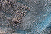Concentric Crater Fill in Crater in Hellas Planitia