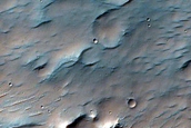 Crater East of Holden Crater
