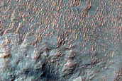 Alluvial Fans in Coprates Chasma