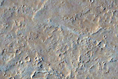 Discontinuous Channel Near Olympica Fossae