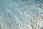 Slope Monitoring in Rauna Crater