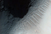 Chaos Terrain Near Eos Chasma
