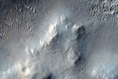 Channel Near Amenthes Rupes