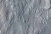 Well-Preserved Impact Crater in Phlegra Montes