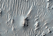 Landforms in Terra Sabaea