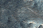 Western Ejecta of Noord Crater