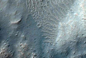 Cliffs in Coprates Chasma